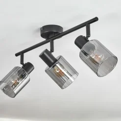 Aggebo Plafonnier Noir, 3 lumières