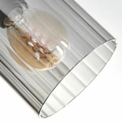 Aggebu Plafonnier Écru, Noir, 4 lumières
