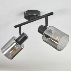 Aggebu Plafonnier Noir, 2 lumières