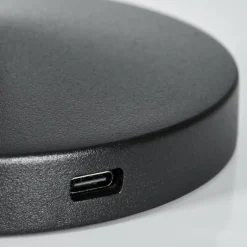 Algeraz Lampe de table d'extérieur, Lampe à poser LED Noir, 1 lumière