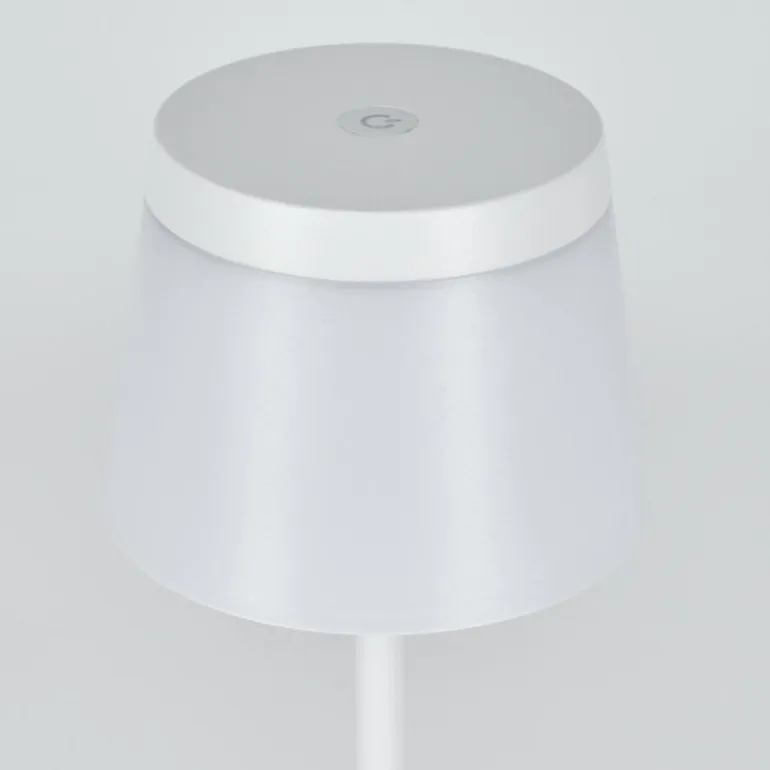 Algeraz Lampe de table d'extérieur, Lampe à poser LED Blanc, 1 lumière
