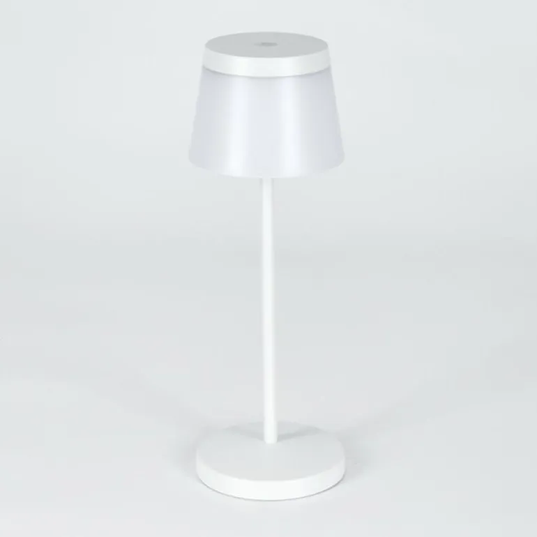 Algeraz Lampe de table d'extérieur, Lampe à poser LED Blanc, 1 lumière