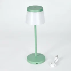 Algeraz Lampe de table d'extérieur, Lampe à poser LED Vert, 1 lumière