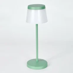 Algeraz Lampe de table d'extérieur, Lampe à poser LED Vert, 1 lumière