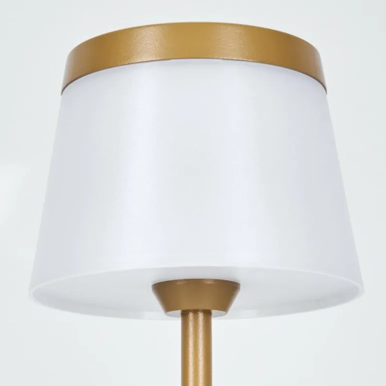 Algeraz Lampe de table d'extérieur, Lampe à poser LED Beige, 1 lumière