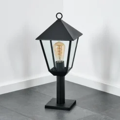 Anfei Eclairage de chemin Noir, 1 lumière