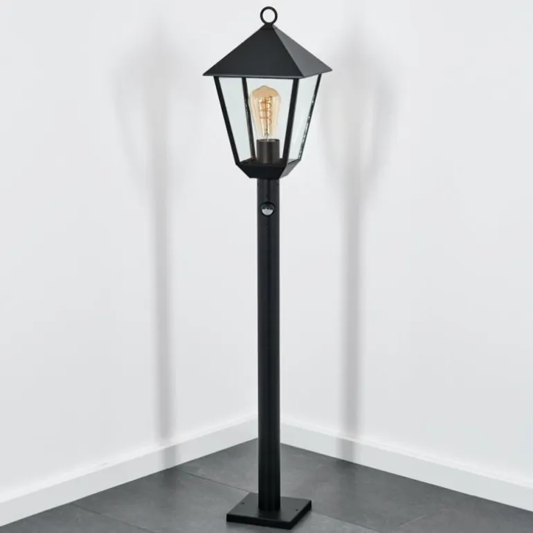 Anfei Eclairage de chemin Noir, 1 lumière, Détecteur de mouvement