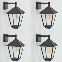 Anfei Lampe murale d´extérieur Noir, 1 lumière