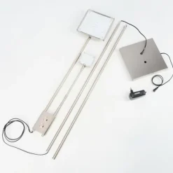 Antra Lampadaire LED Nickel mat, 1 lumière