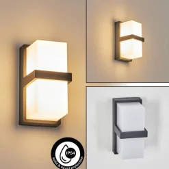 Antua Lampe murale d´extérieur, Luminaire Up & Down Anthracite, 1 lumière