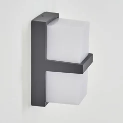 Antua Lampe murale d´extérieur, Luminaire Up & Down Anthracite, 1 lumière