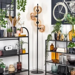Apedo Lampadaire Ambre, 4 lumières