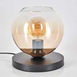Apedo Lampe à poser Ambre, Clair, 1 lumière