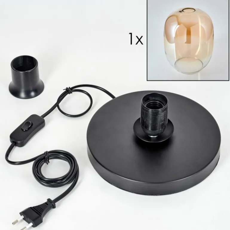 Apedo Lampe à poser Ambre, Clair, 1 lumière