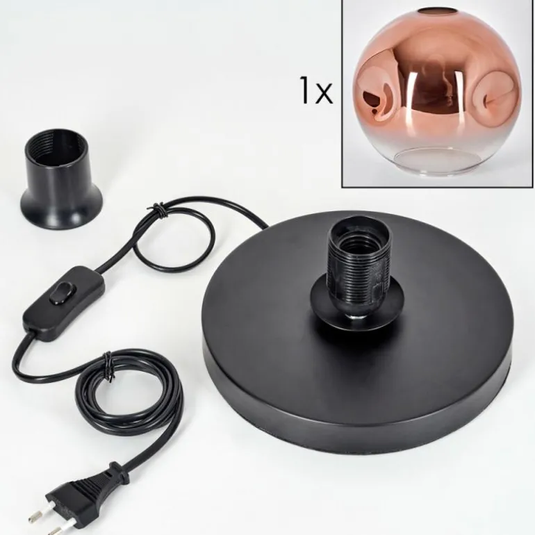 Apedo Lampe à poser Clair, Cuivré, 1 lumière