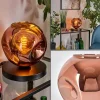 Apedo Lampe à poser Cuivré, 1 lumière
