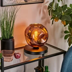 Apedo Lampe à poser Cuivré, 1 lumière