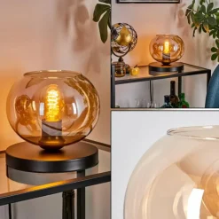 Apedo Lampe à poser Noir, 1 lumière