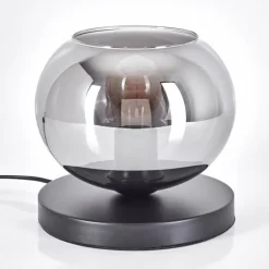 Apedo Lampe à poser Noir, 1 lumière