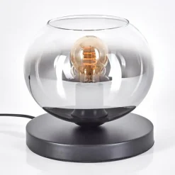 Apedo Lampe à poser Noir, 1 lumière