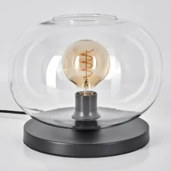 Apedo Lampe à poser Noir, 1 lumière