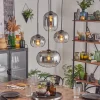 Apedo Suspension, Boule lumineuse, Suspension Clair, Fumé, 4 lumières