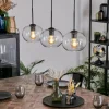 Apedo Suspension, Boule lumineuse, Suspension Clair, 3 lumières