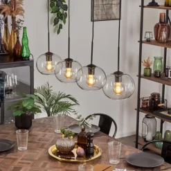 Apedo Suspension Clair, 4 lumières
