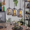 Apedo Suspension Fumé, 3 lumières
