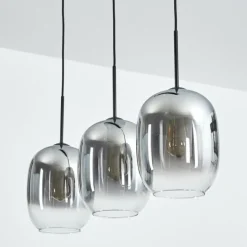Apedo Suspension, Suspension Clair, Fumé, 3 lumières