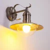 Applique extérieure Broni Acier inoxydable, 1 lumière