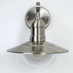 Applique extérieure Broni Acier inoxydable, 1 lumière