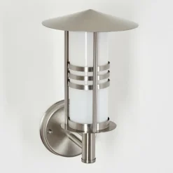 Applique extérieure Forli Acier inoxydable, 1 lumière
