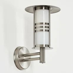 Applique extérieure Forli Acier inoxydable, 1 lumière