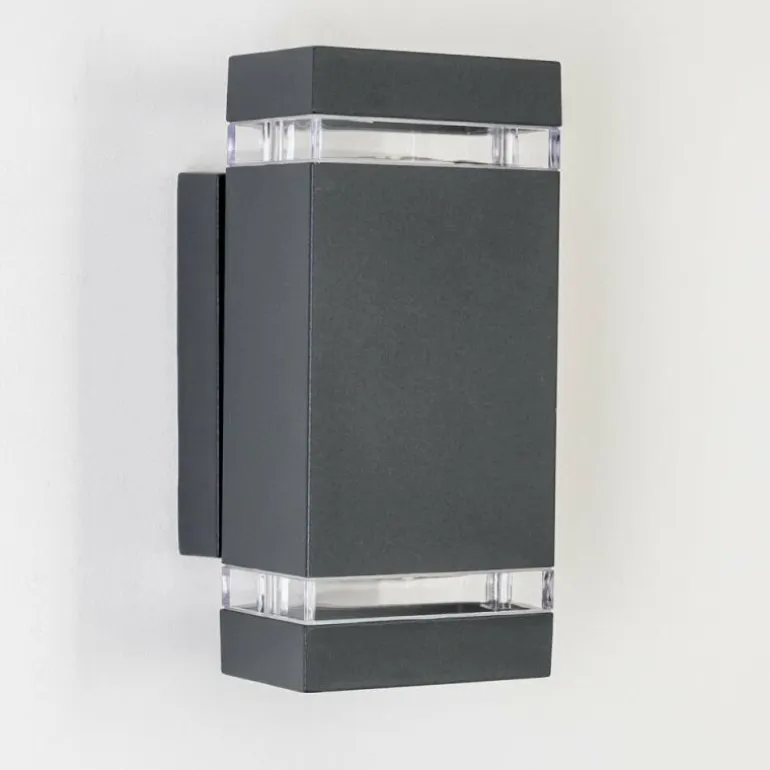 Applique extérieure Lutak LED Anthracite, 2 lumières