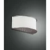 Applique Fabas Luce BOOK Nickel mat, 1 lumière