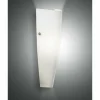 Applique Fabas Luce DEDALO Nickel mat, 1 lumière