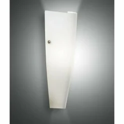 Applique Fabas Luce DEDALO Nickel mat, 1 lumière