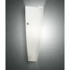 Applique Fabas Luce DEDALO Nickel mat, 1 lumière
