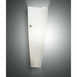 Applique Fabas Luce DEDALO Nickel mat, 1 lumière