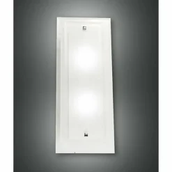 Applique Fabas Luce MAGGIE Chrome, 2 lumières