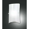 Applique Fabas Luce MILTON Chrome, 1 lumière
