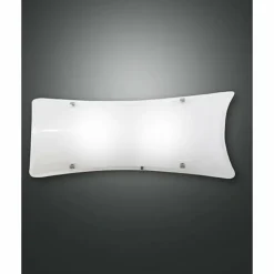 Applique Fabas Luce MILTON Chrome, 2 lumières