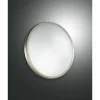 Applique Fabas Luce PLAZA Nickel mat, 1 lumière