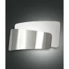 Applique Fabas Luce SLANE Nickel mat, 1 lumière