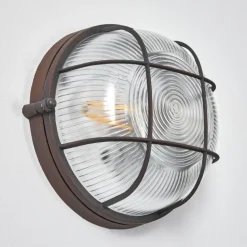 Applique murale Chaquire Brun, Rouille, 1 lumière