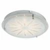 Applique murale / Plafonnier Brilliant Cathleen LED Chrome, 1 lumière