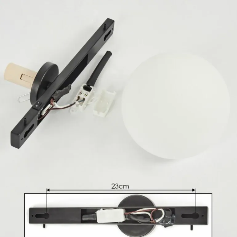 Applique murale Rascoupet Blanc, 1 lumière