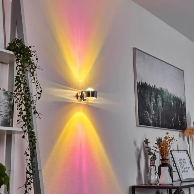 Applique murale Sapri Chrome, 1 lumière
