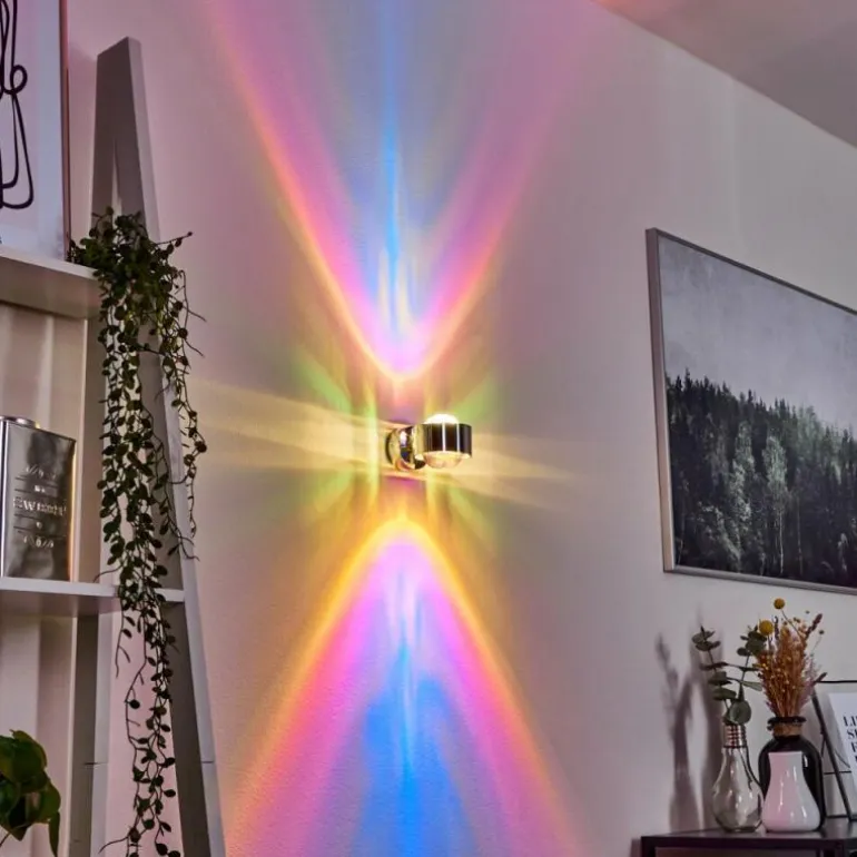 Applique murale Sapri Chrome, 1 lumière